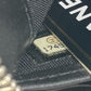 CHANEL Coco Mark CC Matelasse Quilted Zip-Around Long Wallet in Lambskin, Black