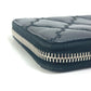 CHANEL Coco Mark CC Matelasse Quilted Zip-Around Long Wallet in Lambskin, Black