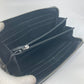 CHANEL Coco Mark CC Matelasse Quilted Zip-Around Long Wallet in Lambskin, Black