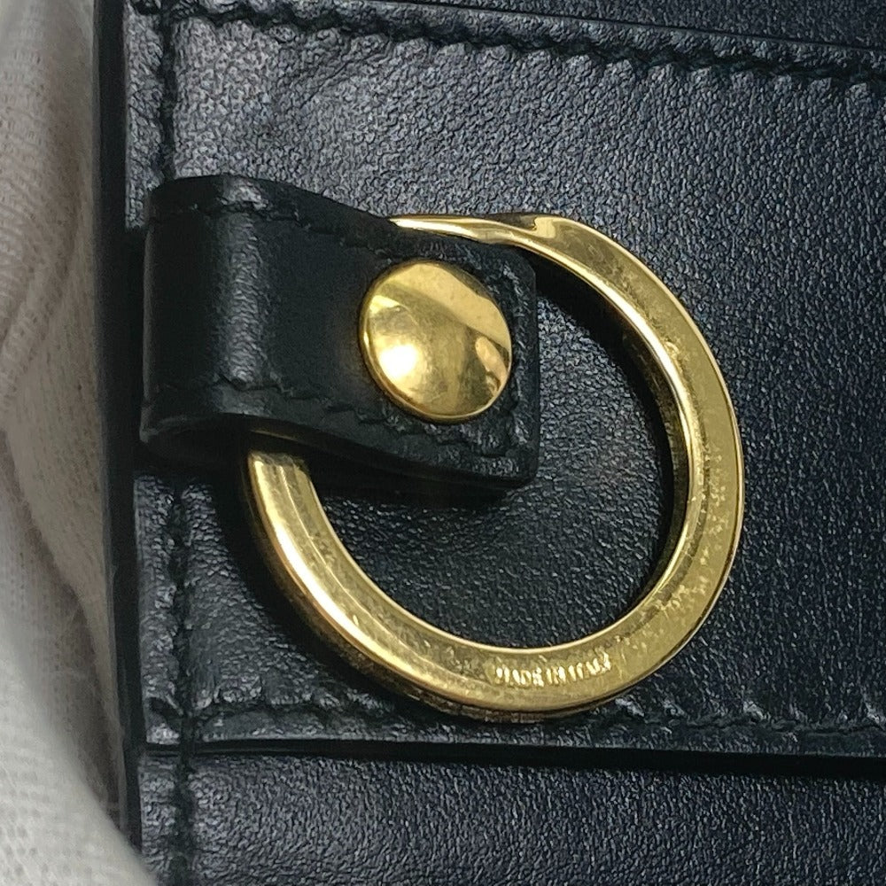 GUCCI 547588 Logo 6-Key Leather Key Case, Women's, Black