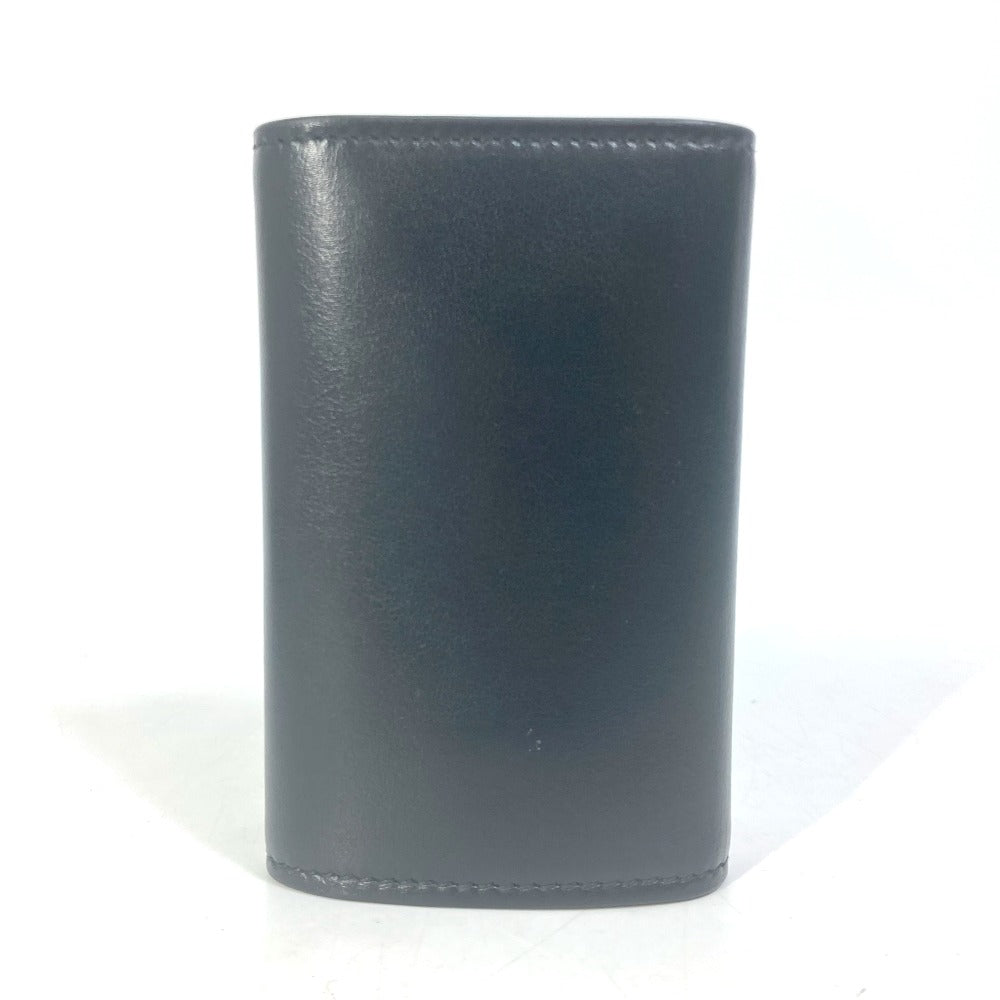 GUCCI 547588 Logo 6-Key Leather Key Case, Women's, Black