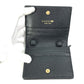 GUCCI 702248 Logo Adidas Collaboration Shoulder Wallet Pochette Crossbody Bifold Wallet Leather Women's Black