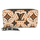 LOUIS VUITTON M69437 Monogram LV Crafty Zippy Wallet Long Wallet in Monogram Canvas, Brown, Women's