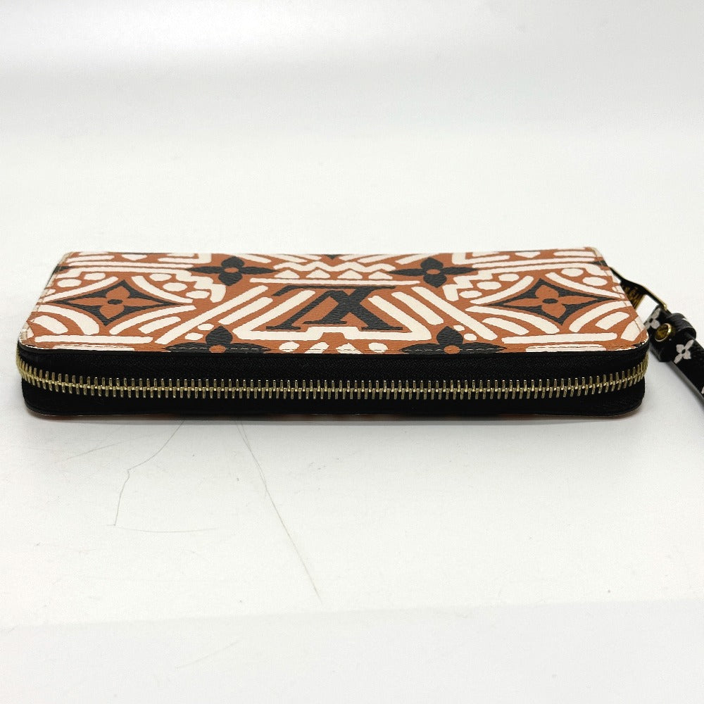 LOUIS VUITTON M69437 Monogram LV Crafty Zippy Wallet Long Wallet in Monogram Canvas, Brown, Women's