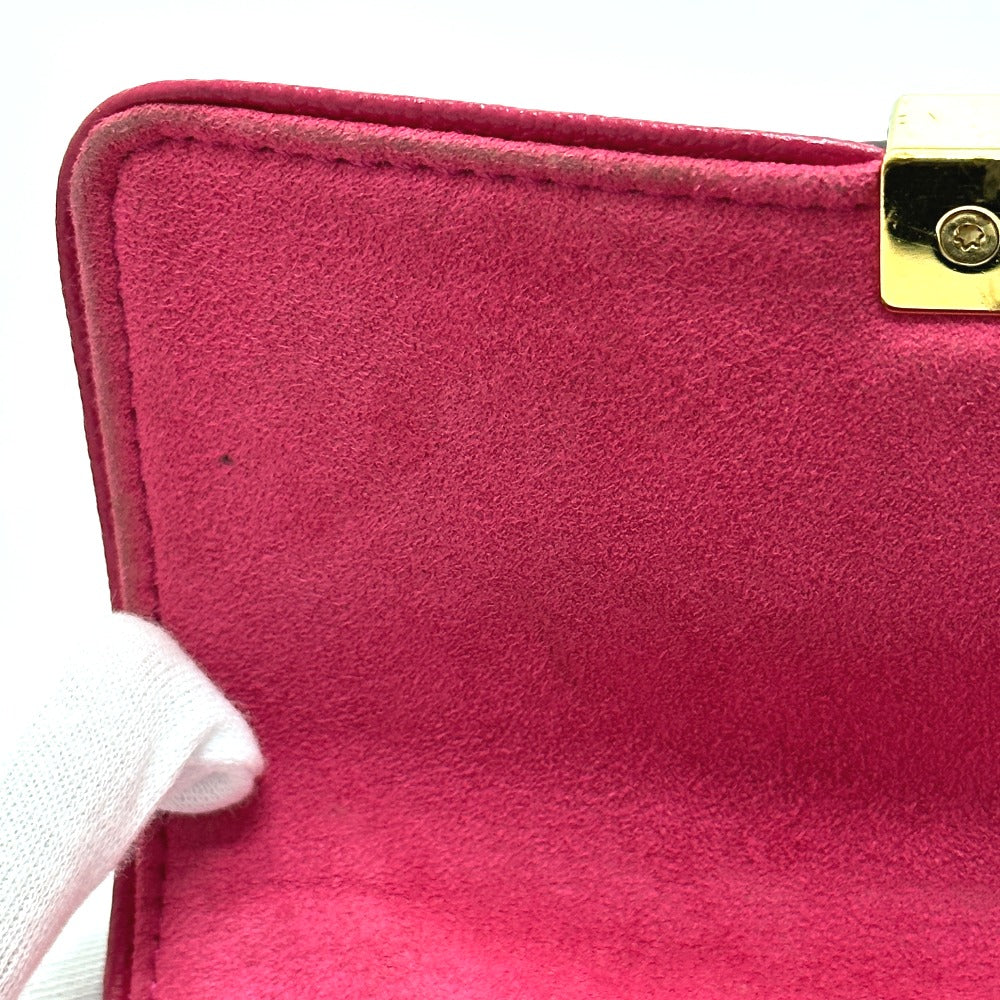 LOUIS VUITTON M43393 Monogram Empreinte Saint-Sulpice PM Chain Bag, Pochette, Crossbody Shoulder Bag in Monogram Empreinte Leather, Red
