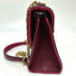 LOUIS VUITTON M43393 Monogram Empreinte Saint-Sulpice PM Chain Bag, Pochette, Crossbody Shoulder Bag in Monogram Empreinte Leather, Red