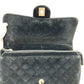 CHANEL Matelasse Chain Backpack, Velour, Women's, Black