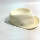 HERMES Serie Emma Straw Cap, Polyester, Women's, Ivory