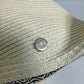 HERMES Serie Emma Straw Cap, Polyester, Women's, Ivory