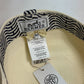 HERMES Serie Emma Straw Cap, Polyester, Women's, Ivory