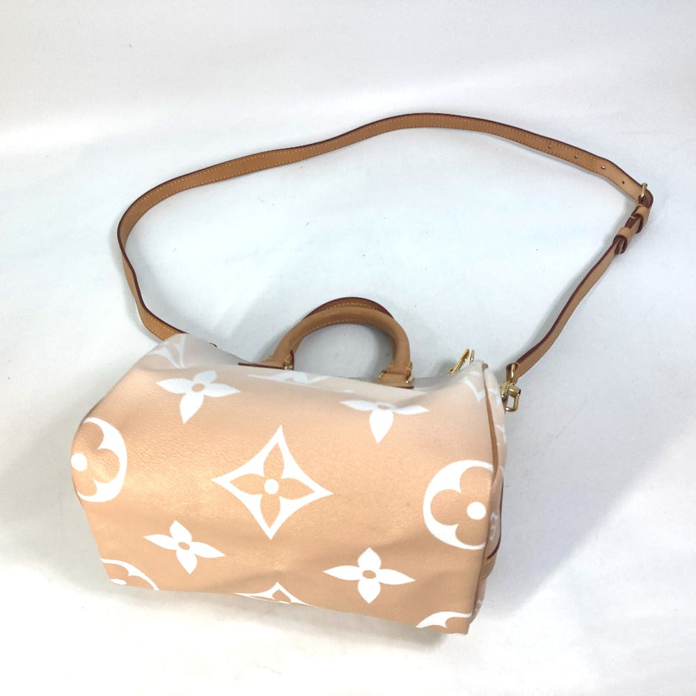 LOUIS VUITTON M45722 Monogram Giant Gradient Speedy Bandouliere 25 Mini Boston Bag, Shoulder Bag, Crossbody Bag, Monogram Giant Canvas, Women's, Blue Orange
