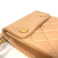 CHANEL ネックポーチ スマホポーチ マトラッセ ポーチ キルティング 肩掛け ネックショルダー ショルダーバッグ ラムスキン レディース ピンク系