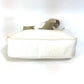 PRADA 1BH204 Triangle Logo Plate Re-Edition 2005 Crossbody Chain Shoulder Bag with Pouch, Nylon, White