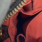LOUIS VUITTON N41441 ダミエ オラフMM 斜め掛け ショルダーバッグ ダミエキャンバス メンズ エベヌ ブラウン