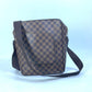LOUIS VUITTON N41441 ダミエ オラフMM 斜め掛け ショルダーバッグ ダミエキャンバス メンズ エベヌ ブラウン