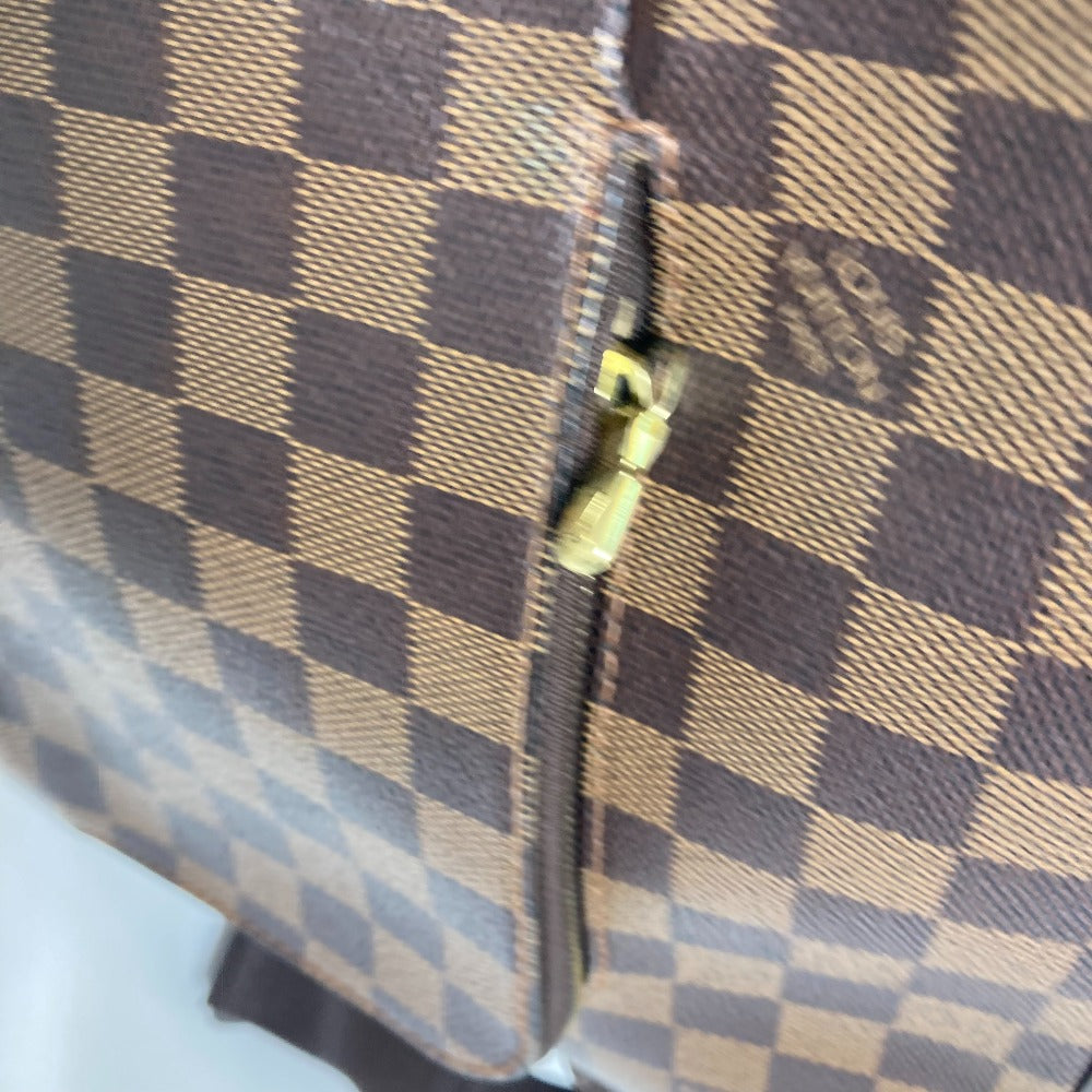 LOUIS VUITTON N41441 ダミエ オラフMM 斜め掛け ショルダーバッグ ダミエキャンバス メンズ エベヌ ブラウン