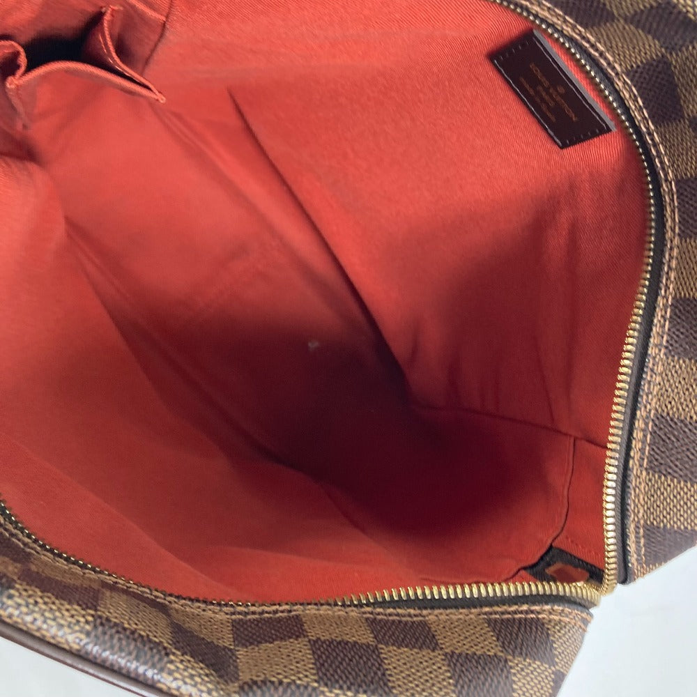 LOUIS VUITTON N41441 ダミエ オラフMM 斜め掛け ショルダーバッグ ダミエキャンバス メンズ エベヌ ブラウン