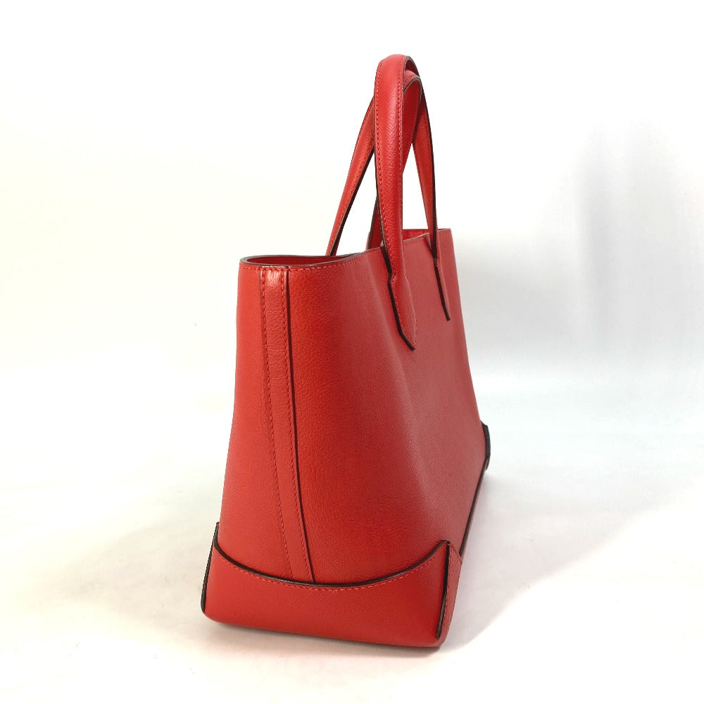 HERMES Maxi Box Cabas 30 Handbag/Tote Bag, Evercolor, Women's, Rouge Tomato, Red