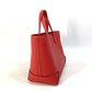 HERMES Maxi Box Cabas 30 Handbag/Tote Bag, Evercolor, Women's, Rouge Tomato, Red