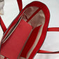 HERMES Maxi Box Cabas 30 Handbag/Tote Bag, Evercolor, Women's, Rouge Tomato, Red