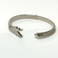 LOUIS VUITTON M00051 ブレスレット カフVVV アクセサリー バングル GP メンズ シルバー