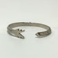 LOUIS VUITTON M00051 ブレスレット カフVVV アクセサリー バングル GP メンズ シルバー