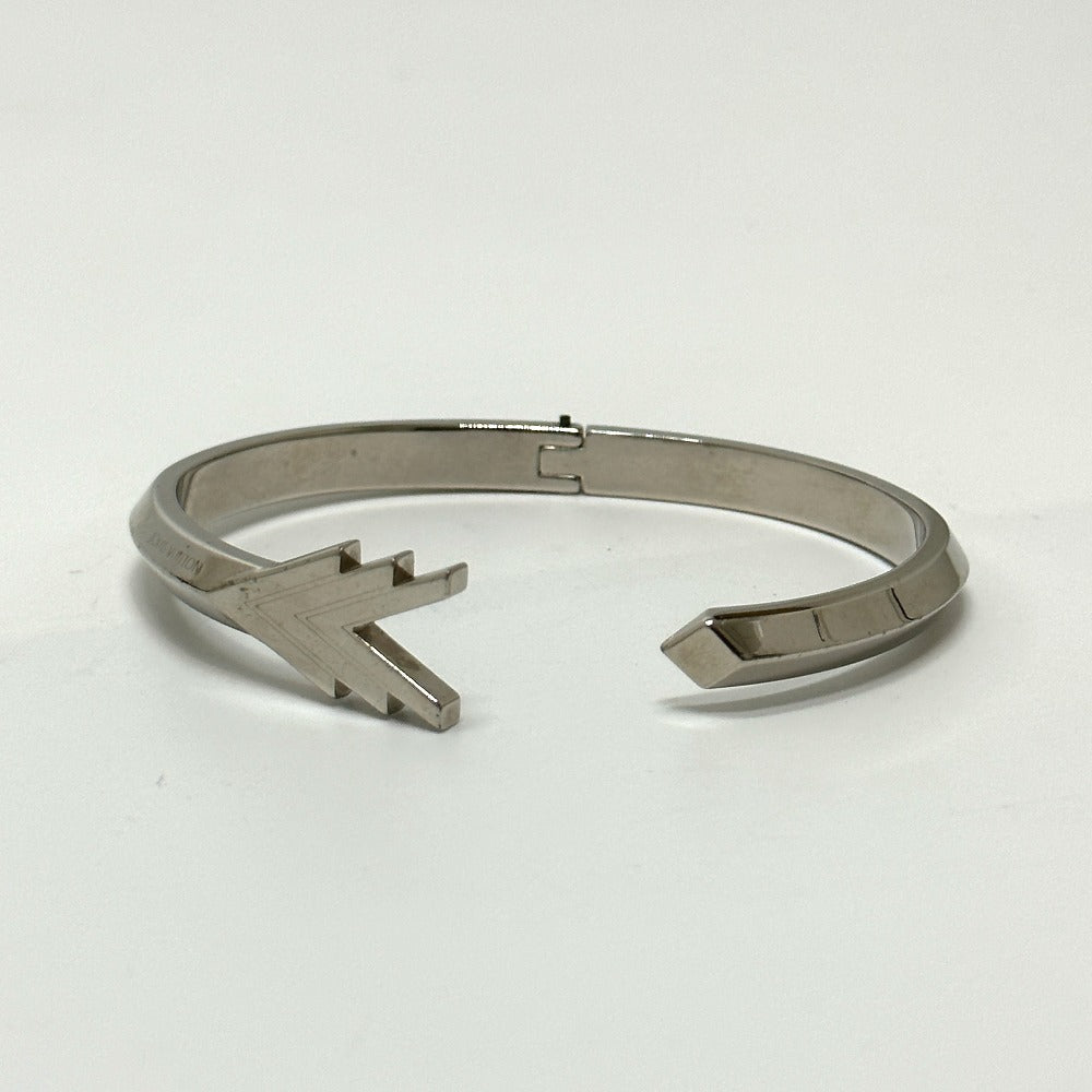 LOUIS VUITTON M00051 ブレスレット カフVVV アクセサリー バングル GP メンズ シルバー