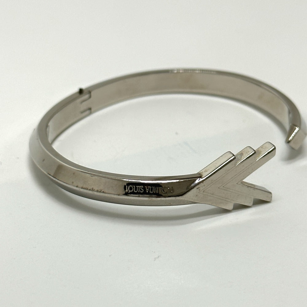 LOUIS VUITTON M00051 ブレスレット カフVVV アクセサリー バングル GP メンズ シルバー