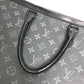 LOUIS VUITTON M44952 Monogram Eclipse Soft Trunk Briefcase, Handbag, 2-Way Shoulder Bag, Business Bag, Monogram Eclipse Canvas, Men's, Black