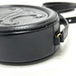 CELINE Triomphe Oval Purse Cuir Crossbody Shoulder Bag in Black Leather
