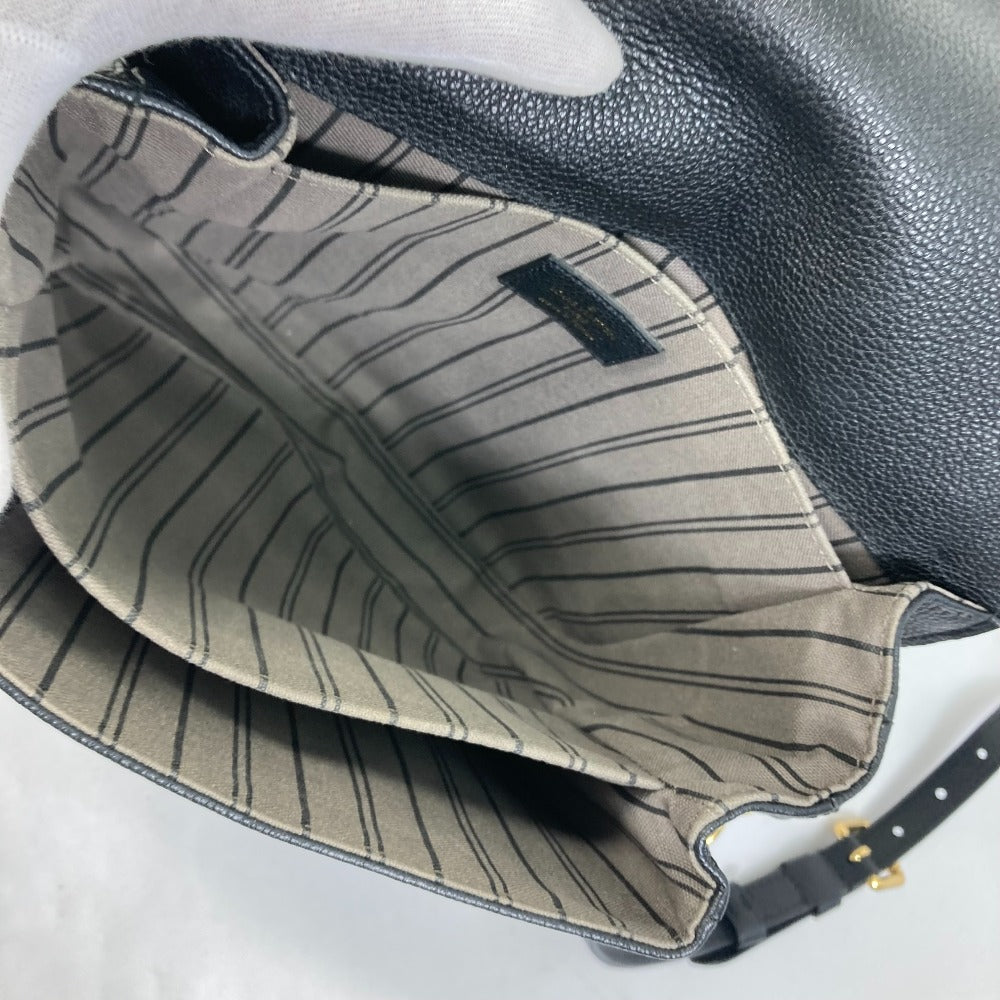 LOUIS VUITTON M41487 モノグラムアンプラント ポシェット メティスMM 斜め掛け 2WAY ハンドバッグ ショルダーバッグ モノグラムアンプラントレザー レディース ノワール ブラック