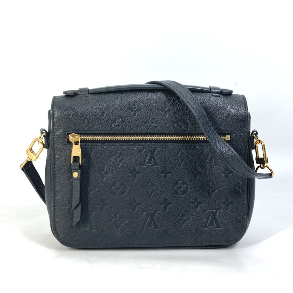 LOUIS VUITTON M41487 モノグラムアンプラント ポシェット メティスMM 斜め掛け 2WAY ハンドバッグ ショルダーバッグ モノグラムアンプラントレザー レディース ノワール ブラック