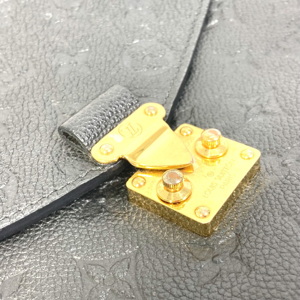 LOUIS VUITTON M41487 モノグラムアンプラント ポシェット メティスMM 斜め掛け 2WAY ハンドバッグ ショルダーバッグ モノグラムアンプラントレザー レディース ノワール ブラック