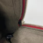 GUCCI 406370 Guccissima GG Backpack, Shima Leather, Unisex, Red