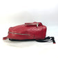GUCCI 406370 Guccissima GG Backpack, Shima Leather, Unisex, Red