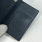 BVLGARI BVLGARI Ring Clip Logo Clip 6-Key Leather Key Case for Men, Black