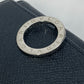BVLGARI BVLGARI Ring Clip Logo Clip 6-Key Leather Key Case for Men, Black