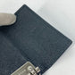 BVLGARI BVLGARI Ring Clip Logo Clip 6-Key Leather Key Case for Men, Black