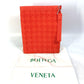 BOTTEGA VENETA 667060 Intrecciato Light Webbing Clutch Bag with Strap, Men's, Orange