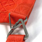 BOTTEGA VENETA 667060 Intrecciato Light Webbing Clutch Bag with Strap, Men's, Orange