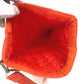 BOTTEGA VENETA 667060 Intrecciato Light Webbing Clutch Bag with Strap, Men's, Orange
