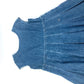 CHANEL P29999 Apparel Sleeveless 07C Coco Mark CC Denim Dress, Cotton, Women's, Blue
