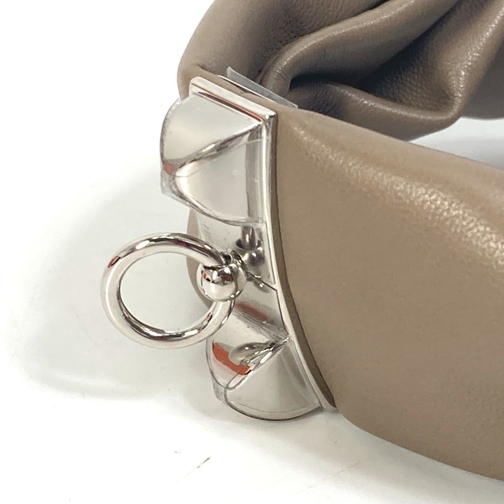 HERMES アクセサリー メドール トルサド プティアッシュ petit h ブレスレット レザー レディース エトゥープ ブラウン