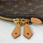 LOUIS VUITTON M44961 Monogram LV Moon Alma 2-Way Shoulder Bag with Chain, Shoulder Bag, Handbag, Monogram Canvas, Women's, Brown