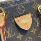 LOUIS VUITTON M44961 Monogram LV Moon Alma 2-Way Shoulder Bag with Chain, Shoulder Bag, Handbag, Monogram Canvas, Women's, Brown