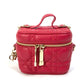 Dior S0918ONMJ Lady Dior Micro Vanity Cannage 2-Way Shoulder Bag/Handbag/Vanity Bag Leather Women's Red