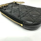 Christian Dior S0842ONMJ カナージュ フォンケース チェーン ショルダーバッグ レザー レディース ブラック