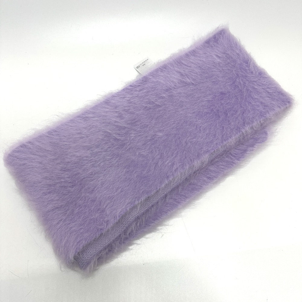 BOTTEGA VENETA 717775 Double Mohair Scarf, Purple, Women's