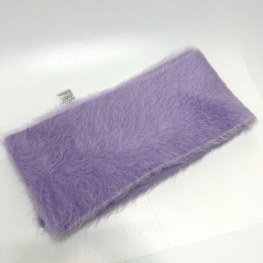 BOTTEGA VENETA 717775 Double Mohair Scarf, Purple, Women's