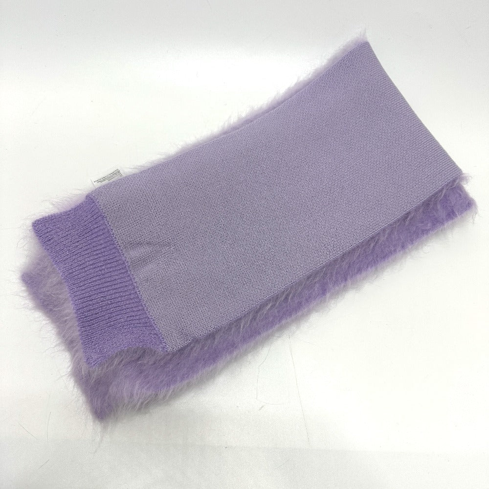 BOTTEGA VENETA 717775 Double Mohair Scarf, Purple, Women's